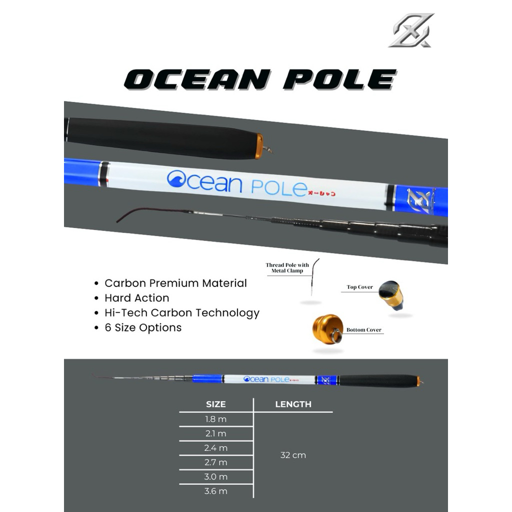 Joran Tegek AXZ OCEAN POLE 8H