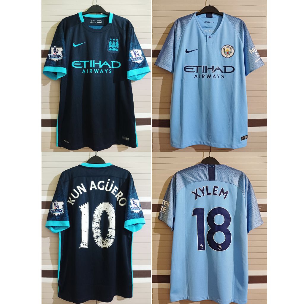 Jersey Man City Away 2015/16 Home 2018/19
