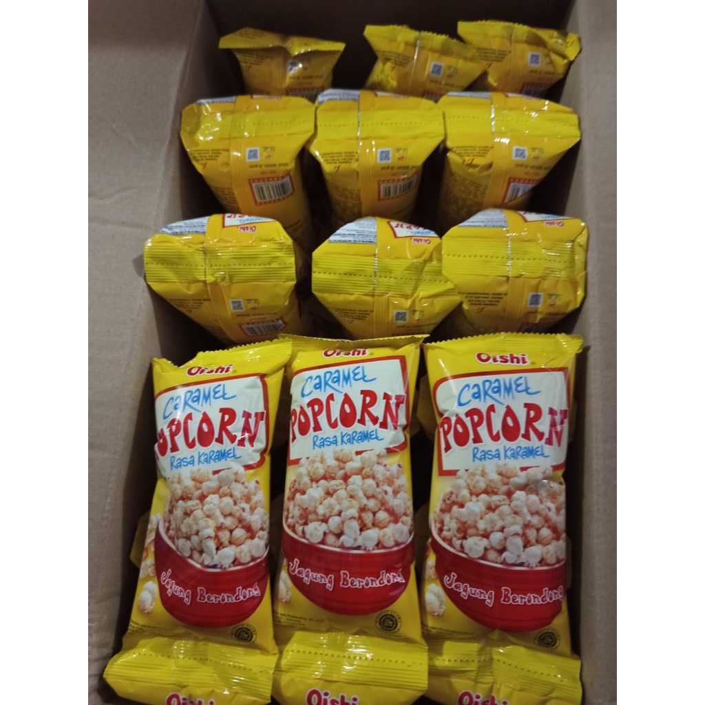

Pop corn Oishi Dus( isi 60 bungkus)