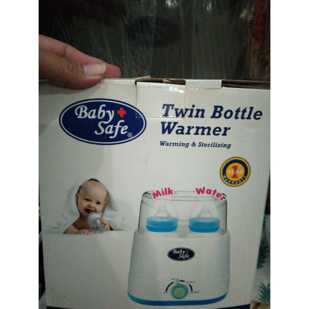 Twin bottle warmer