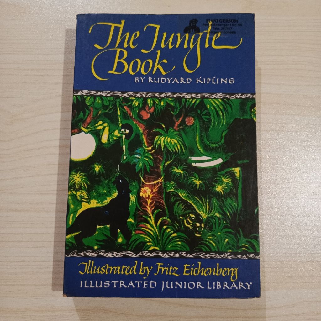 Illustrated Junior Library The Jungle Book by Rudyard Kipling