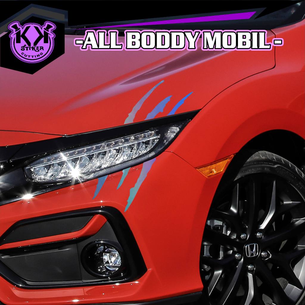 SC.349/STICKER CUTTING/STIKER CAKAR/STIKER 3D/STIKER 3D CAKAR/STIKER CAKAR KUKU/STIKER CAKAR HEWAN