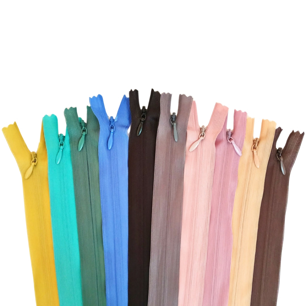 Sleting Jepang MnT - 50cm /Ritsleting Jepang 20" (1 LUSIN 1 WARNA)