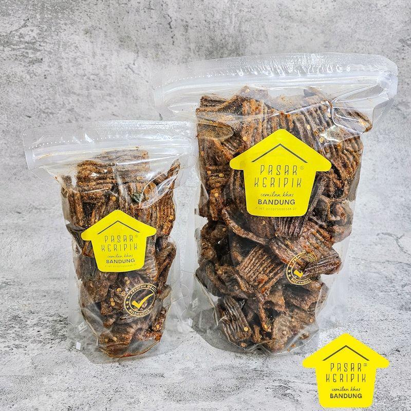 

Pasar Keripik Jengkol Kerupuk Asbes Besar Pedas Cemilan