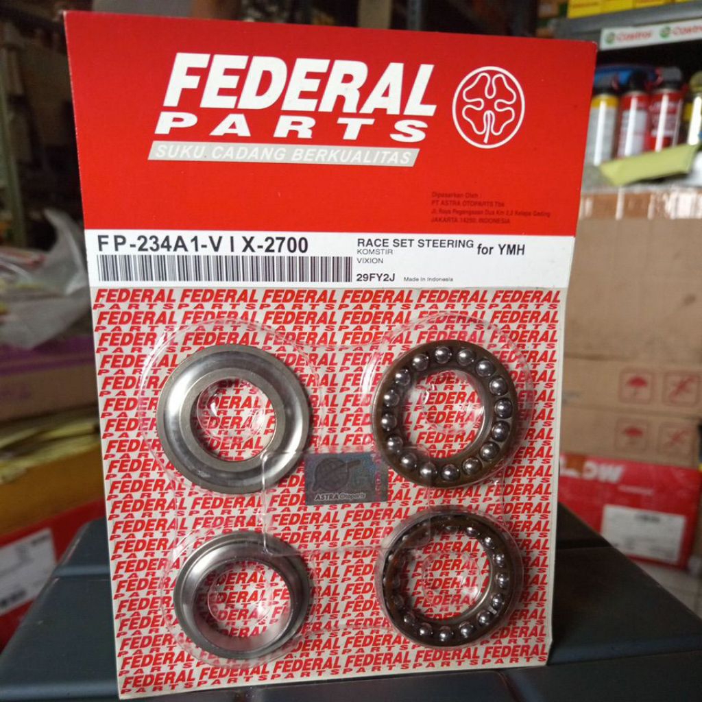 RACE SET STEERING / KOMSTIR MOTOR VIXION ALL (FP-234A1-VIX-2700) ORIGINAL FEDERAL