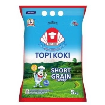 

Topi Koki Beras Fortifikasi Short Grain Heritage 5 Kg