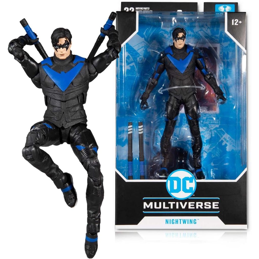 McFarlane Toys - DC Multiverse Nightwing (Gotham Knights) 7" Action Figure with Accessories