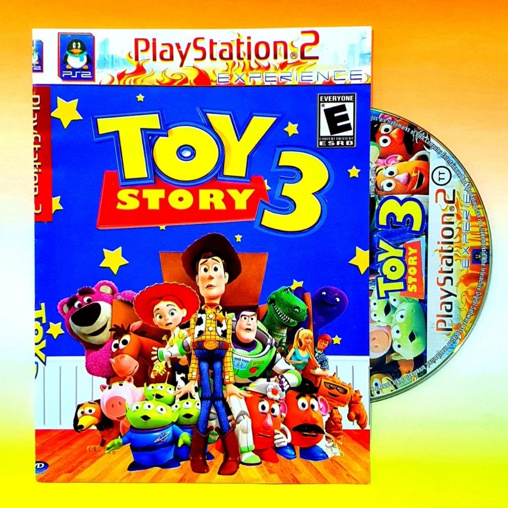 KASET PS2 TOY STORY-KASET GAME PS2-KASET PLAYSTATION PS2-KASET PS 2