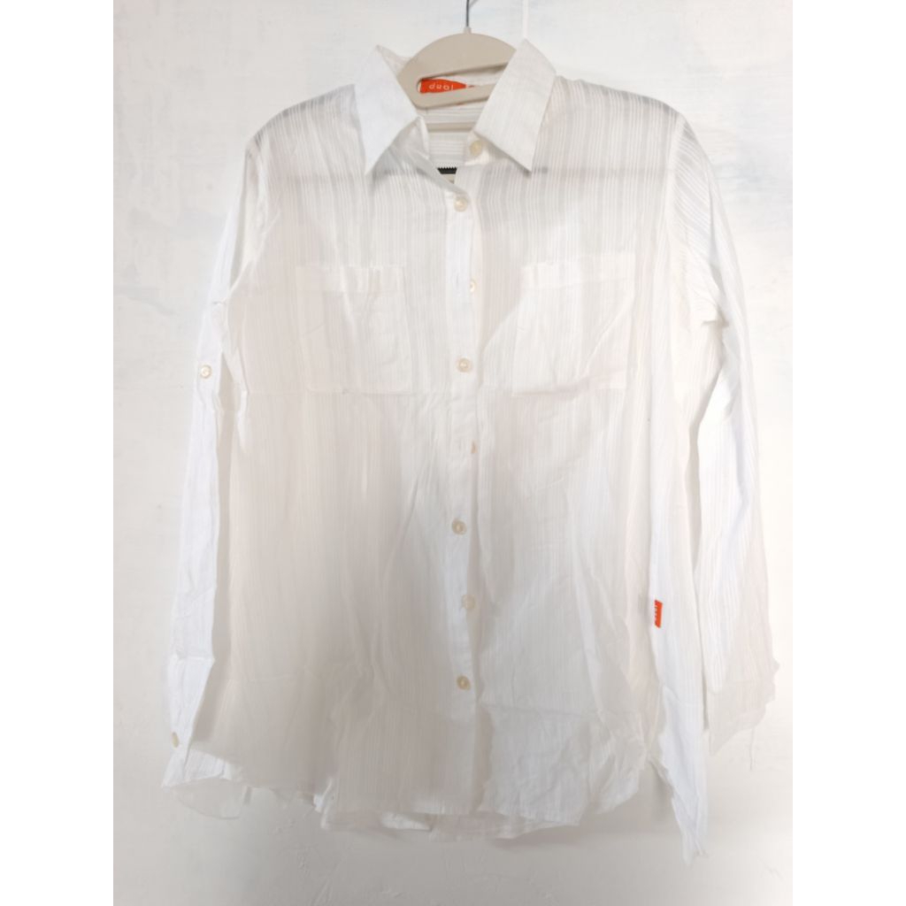 Kemeja Putih DUAL brand matahari kemeja wanita kantor kerja formal