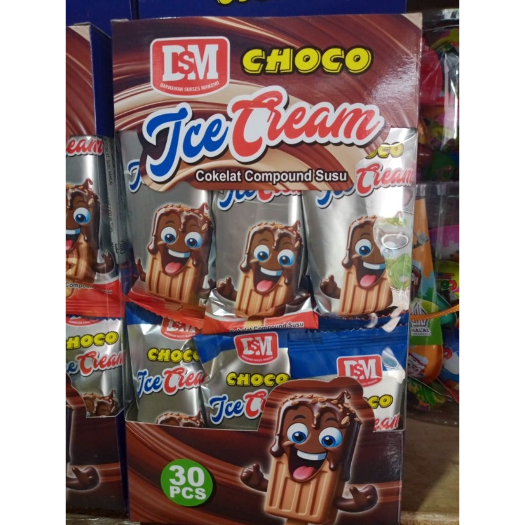 

CHOCO ESKRIM ICE CREAM BOX ISI 30 PCS