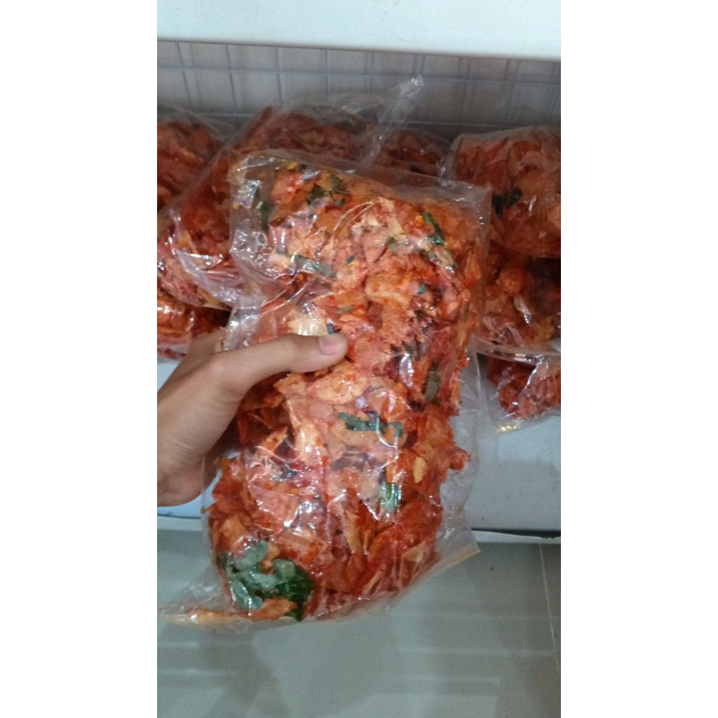

KERIPIK SANJAY BALADO/KERIPIK SINGKONG BALADO 500GR