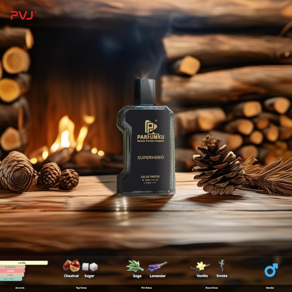 PVJ Parfumku Superhero Eau De Parfum For Men Indoor