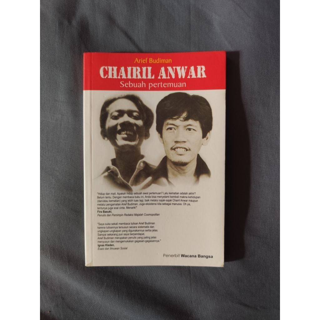 CHAIRIL ANWAR SEBUAH PERTEMUAN