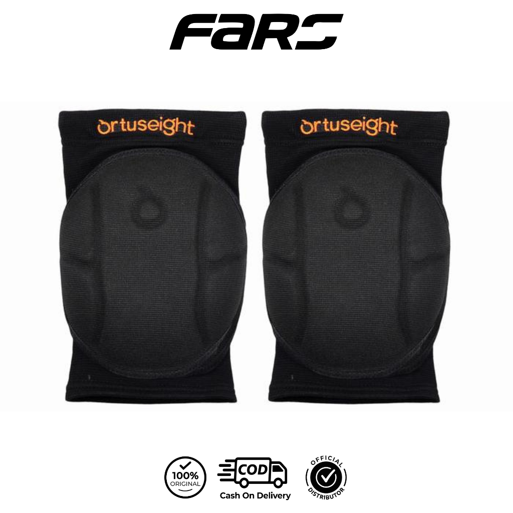 Ortuseight Kneepad Olympico Knee Pad Pelindung Lutut - Black 100% ORIGINAL