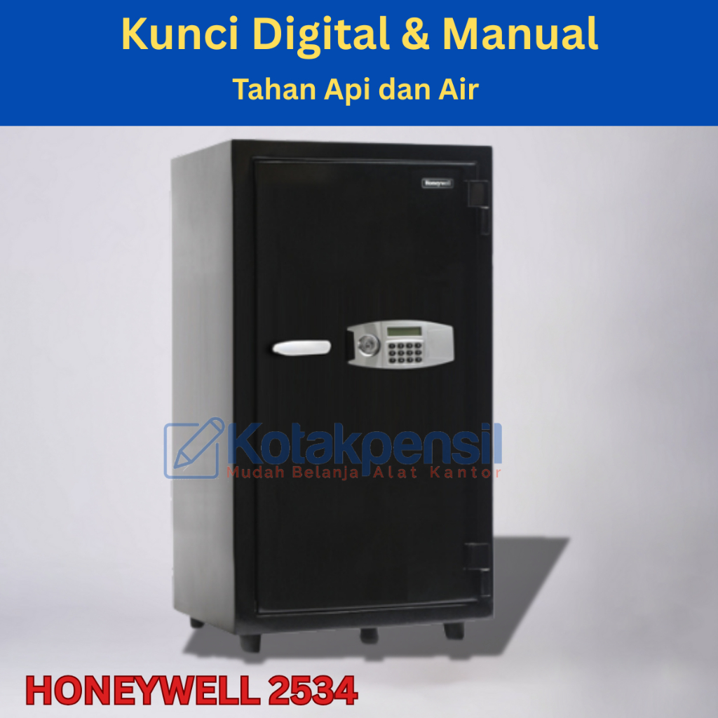 Brankas HONEYWELL 2534 Digital Tahan Api | Brankas Tinggi 1 Meter | Brankas Uang & Emas Tahan Api