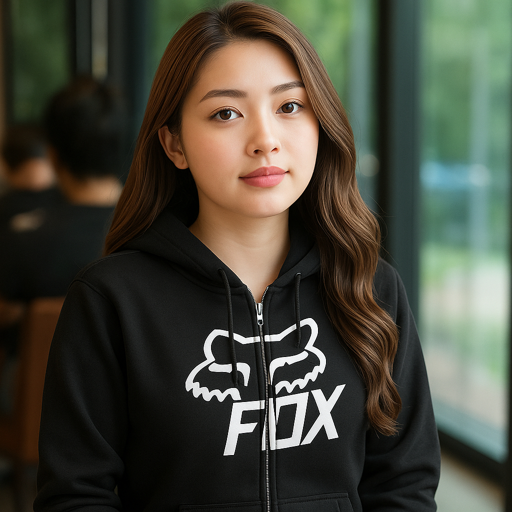 Jaket Hoodie Zipper - Fox