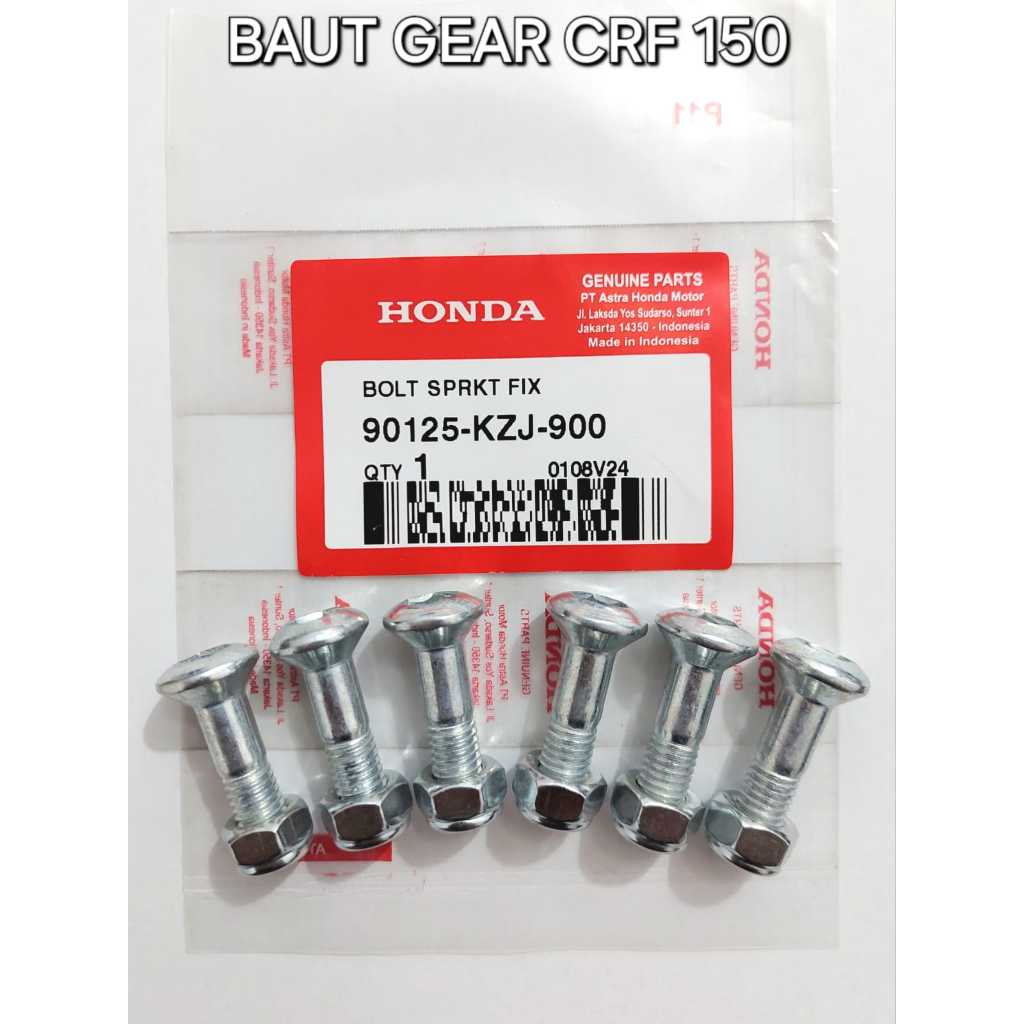 BAUT GEAR CRF SET 90125-KZJ-900 ORIGINAL