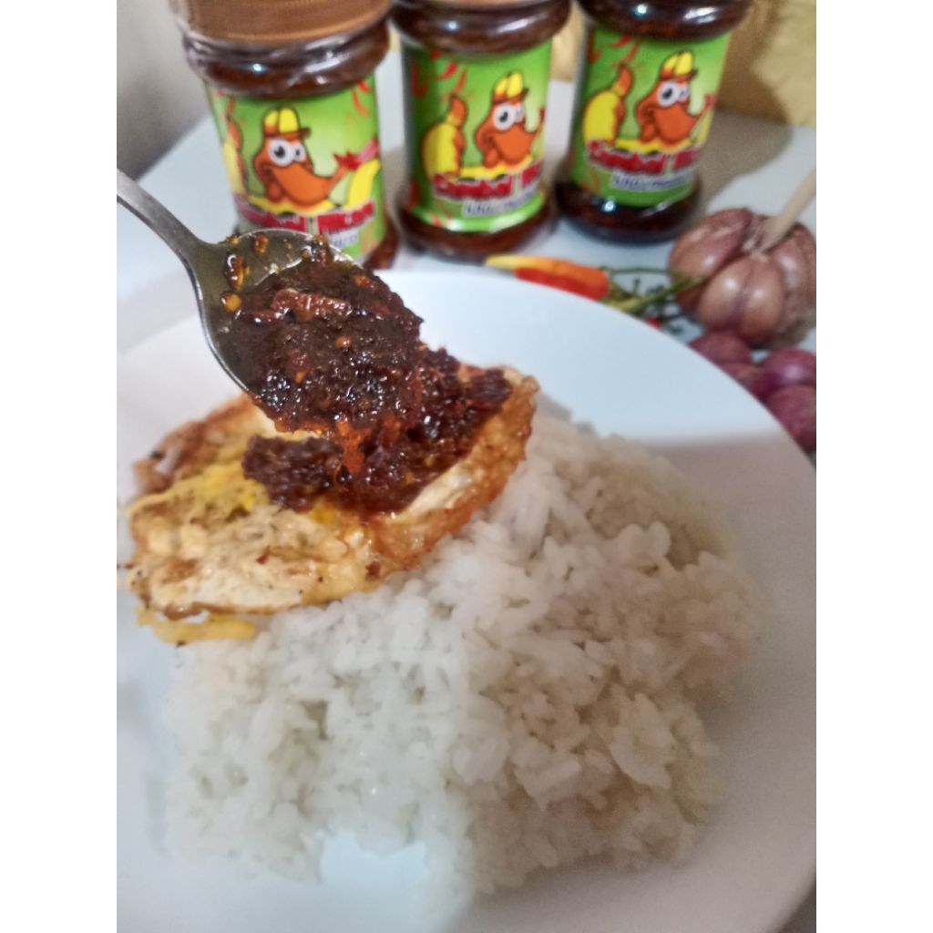 

sambel hitam khas bebek madura