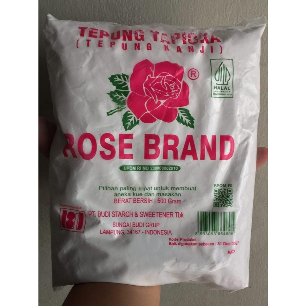 

Tepung Tapioka 1kg Rose Brand