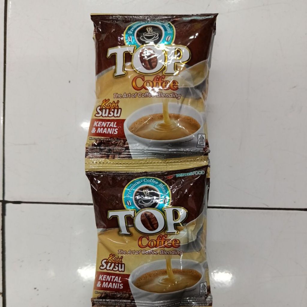 

Top Coffe Kopi Susu Kental Manis 30 g