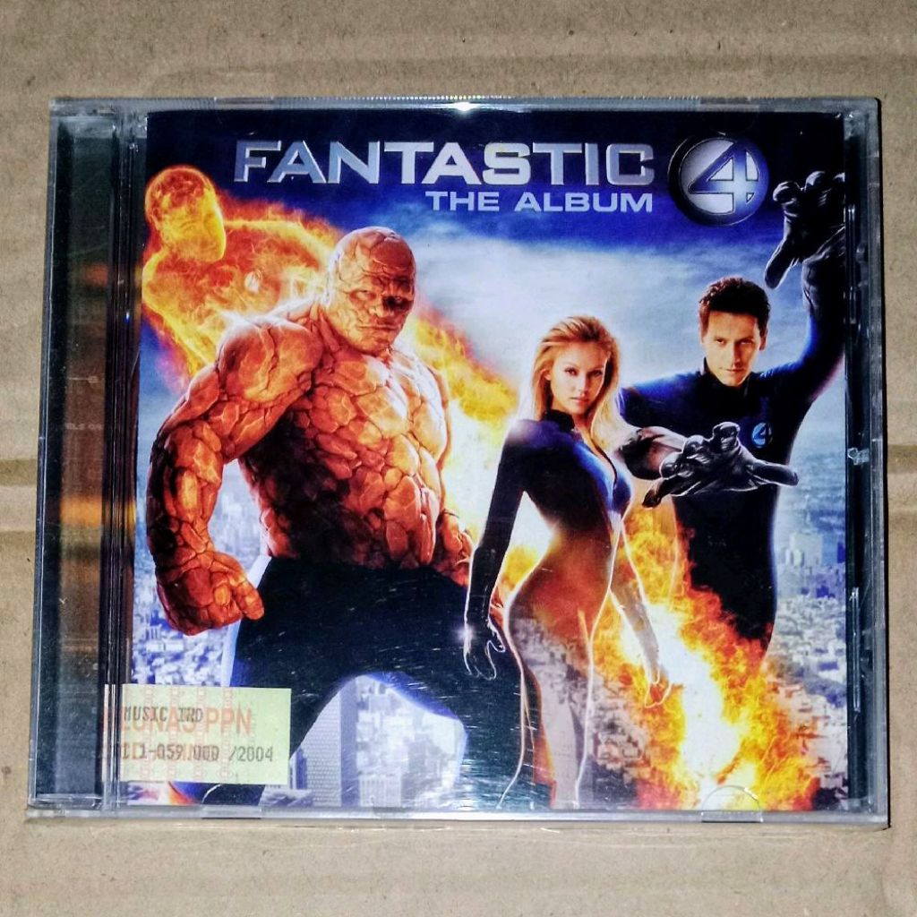 CD Ost Fantastic 4 The Album ft. Velvet Rev0lver Taking Back Sunday Chingy Joss Stone Omnisoul Ryan 