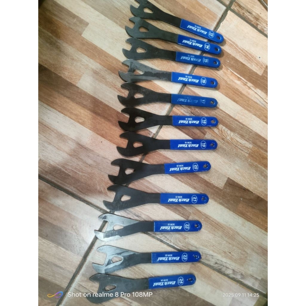 Park Tool SCW-Set Cone Wrench Set Kunci Kones Set ParkTool SCW-Set
