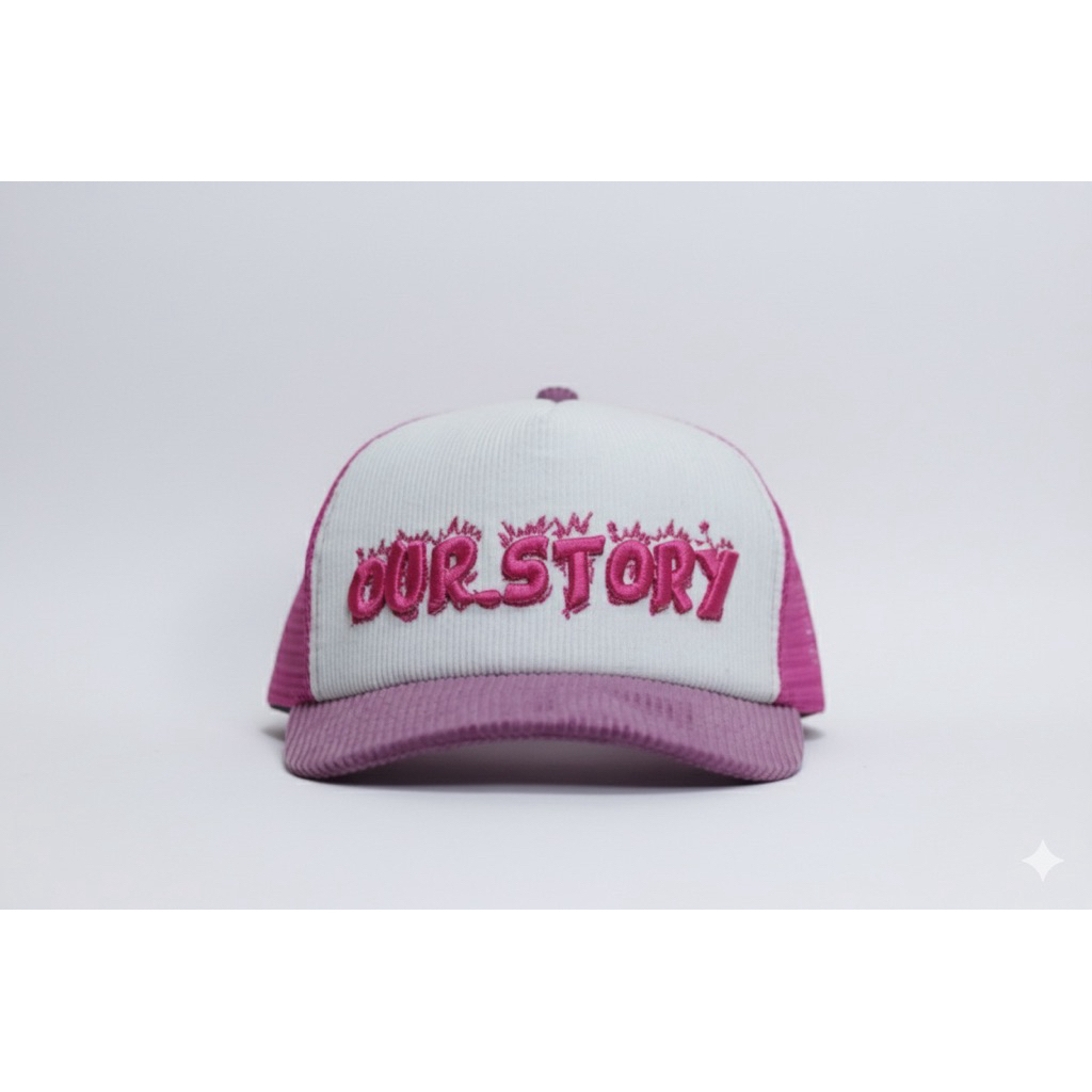 topi trucker Corduroy pinki cskn Corduroy