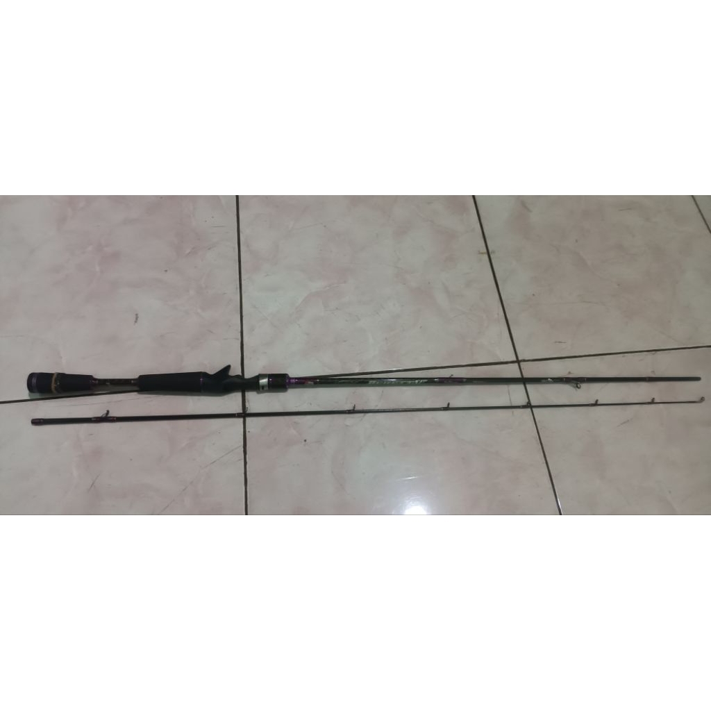 joran baitcasting (BC) abu garcia hornet beretta baitfinesse 4-10lb kondisi second terawat mulus lik