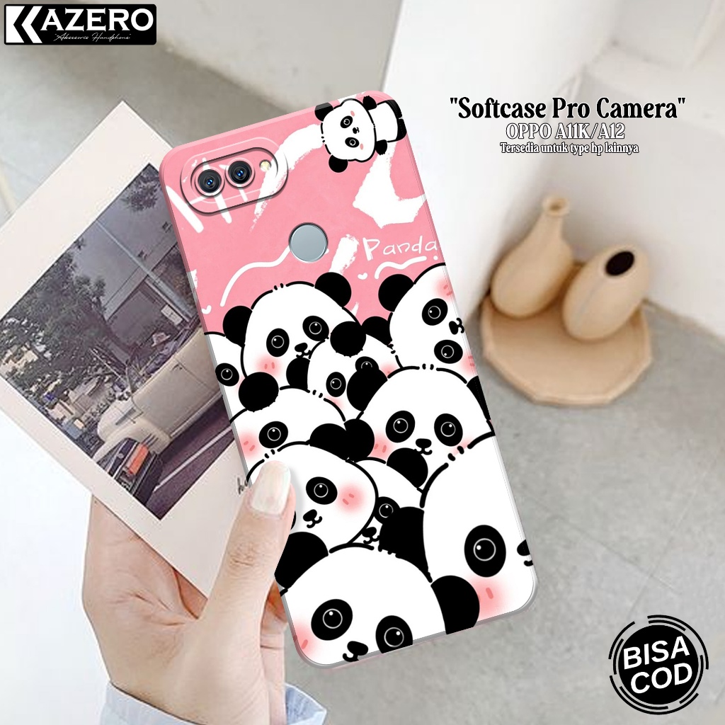 Case Hp OPPO A11K / OPPO A12 Fashion Case Kartun Silikon Pro Camera Softcase OPPO A11K / OPPO A12 Ca