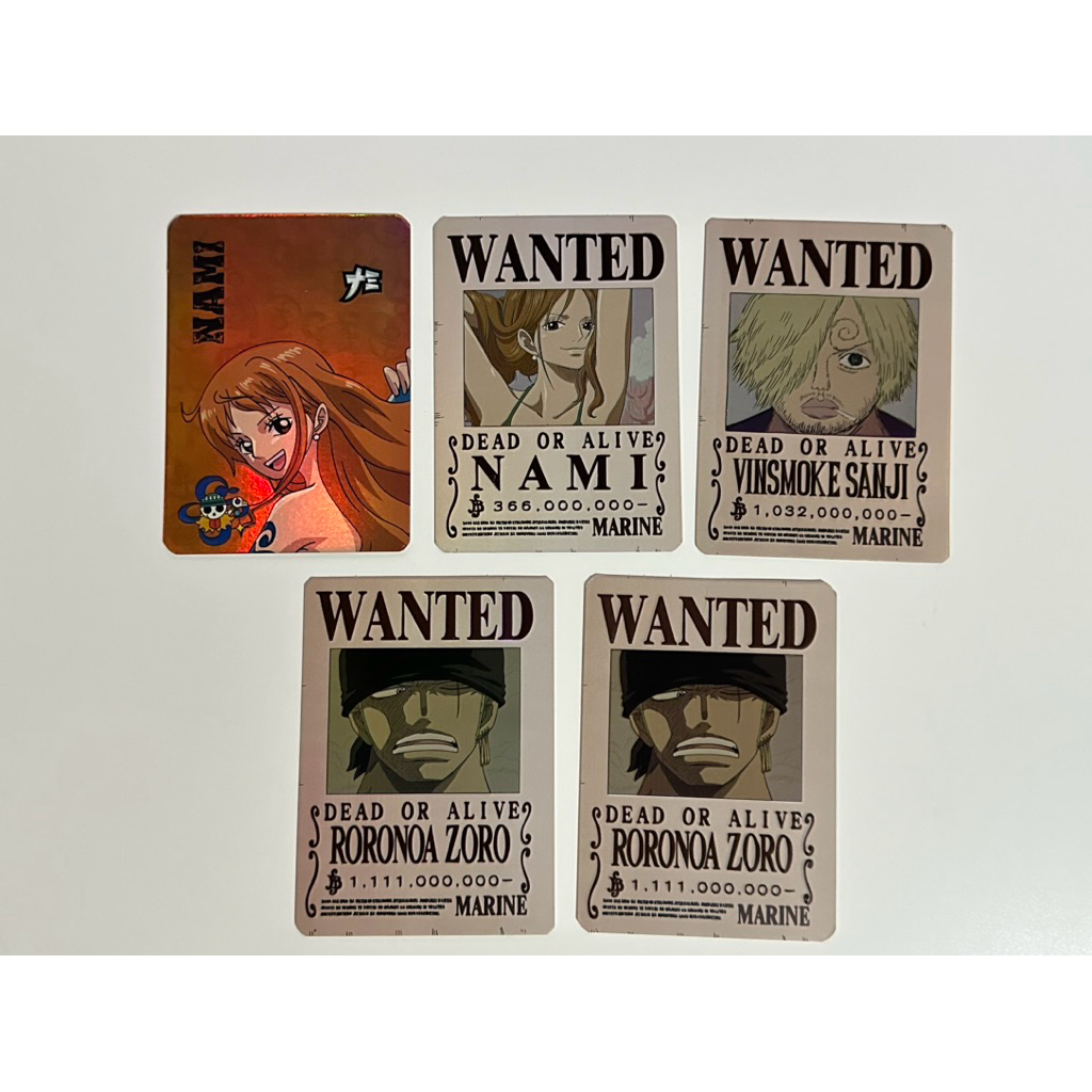 Chatime x One Piece Collection Card / Kartu Chatime x One Piece / Chatime x One Piece