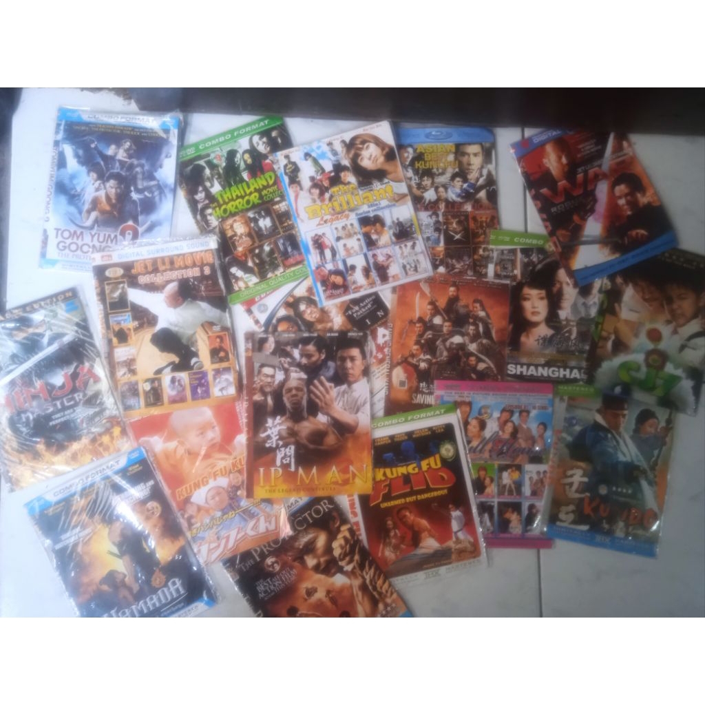 Kaset DVD Film Mandarin/Korea Dll