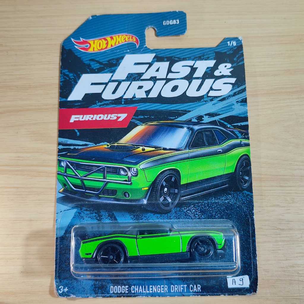 DIECAST MAINAN ANAK HOTWHEELS HOT WHEELS DODGE CHALLENGER DRIFT CAR
