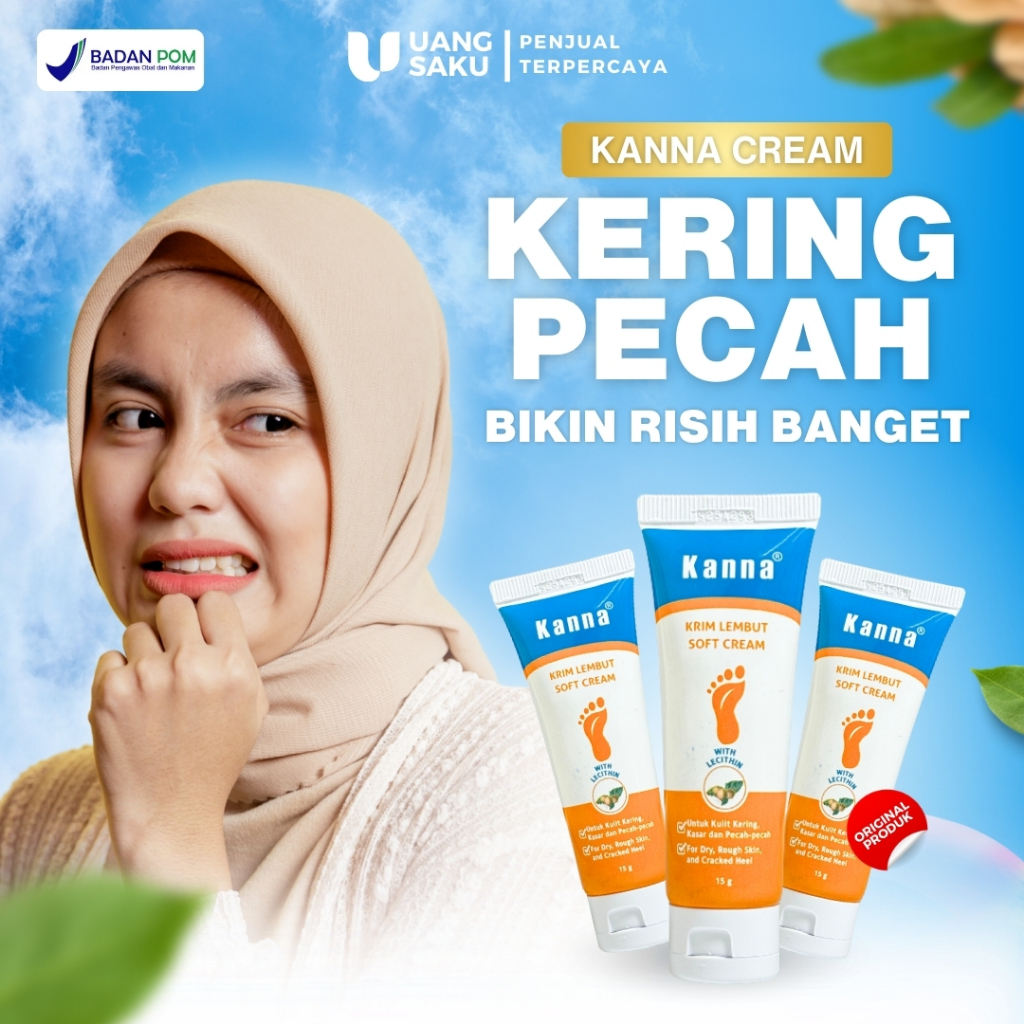 Salep Pelembab Kulit Kaki dan Tangan untuk Kaki Pecah-Pecah, Kering, dan Kasar