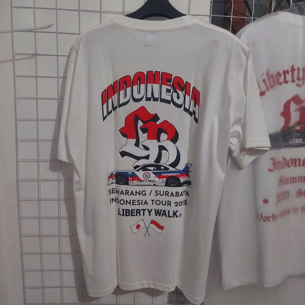 TSHIRT KAOS LBWK LIBERTY WALK EVENT IMX SEMARANG