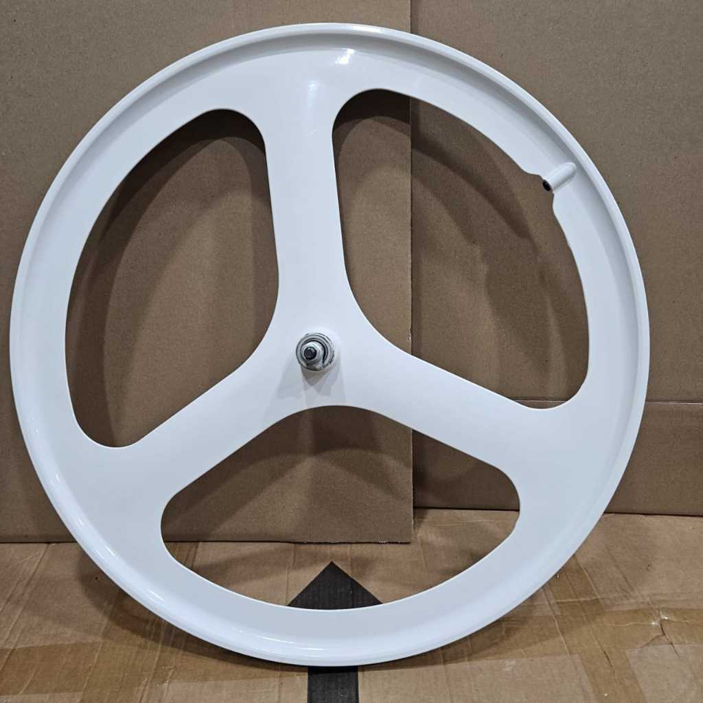 Wheelset Rear/Belakang Trispoke Magnitudo Alloy 700c Fixie/Roadbike