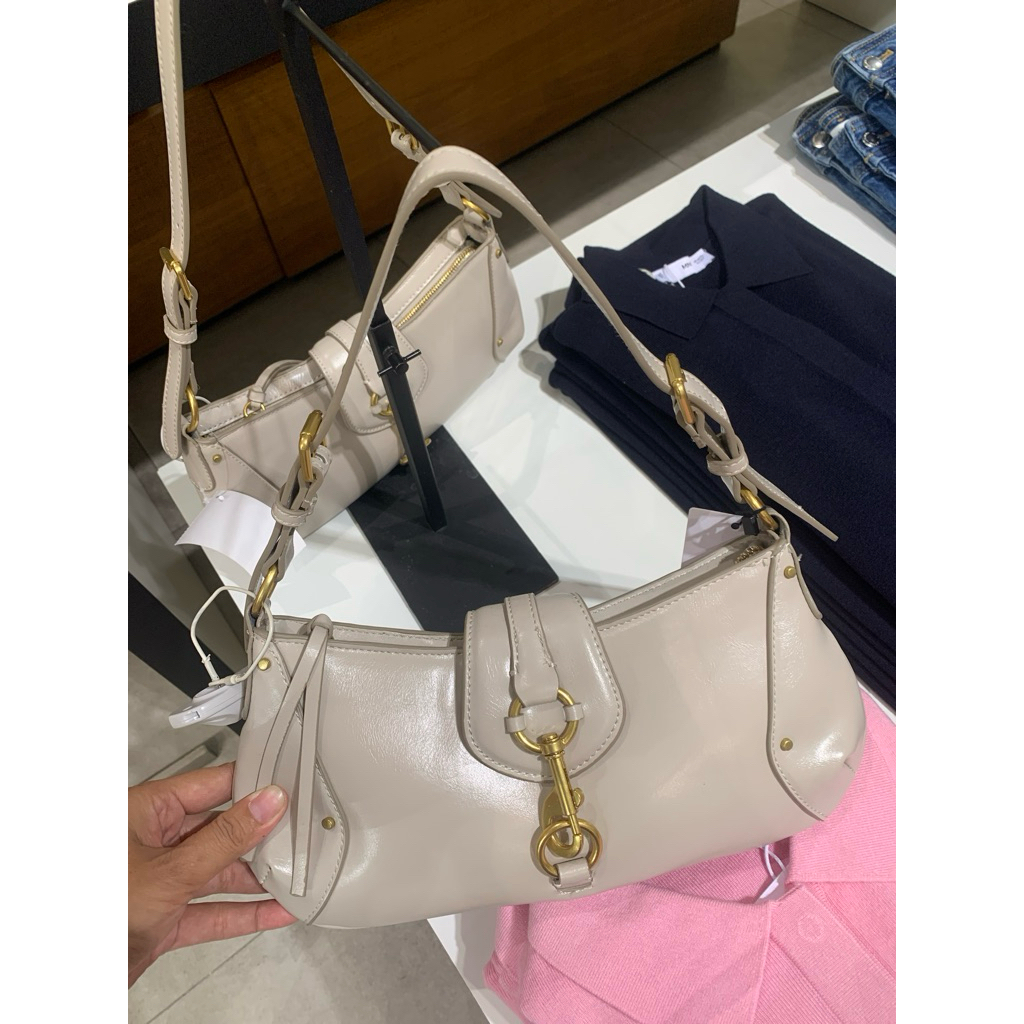 new bag Mango logo handlebag mewah terbaru freepaperbag originalstore |jastip_titipoutfit