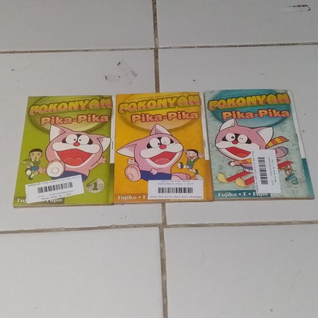 Set komik Pokonyan pika pika