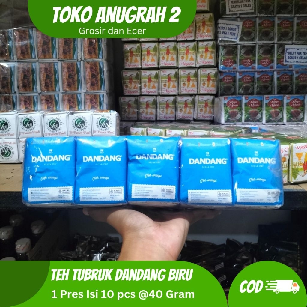 

Teh Dandang Biru 1 Pres Isi 10 @40 Gram