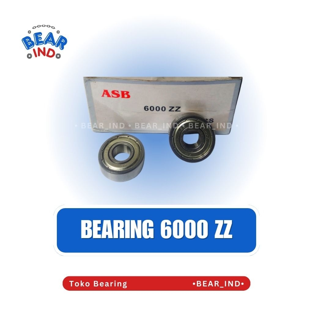 BEARING 6000 ZZ ASB / LAHER 6000 ZZ / LAKER 6000 ZZ