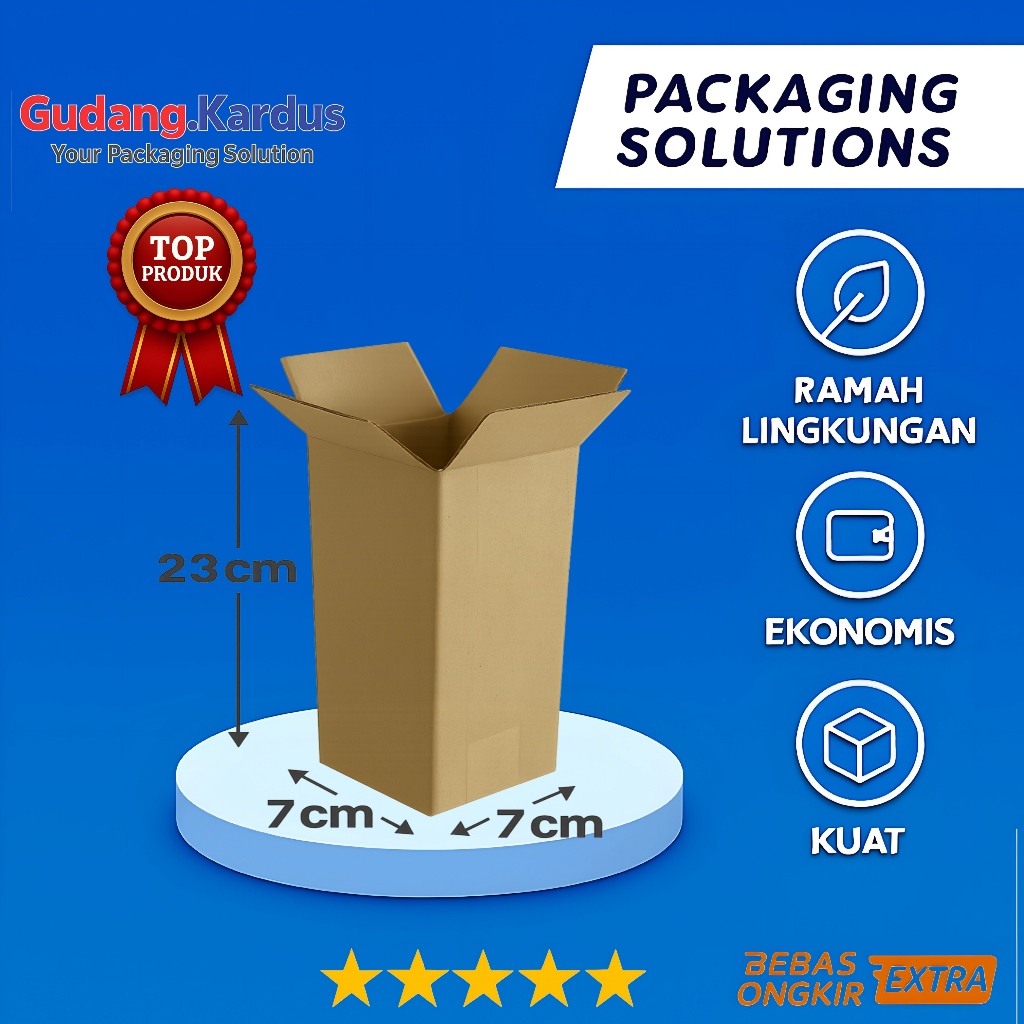 

[ REKONDISI ] kardus packing UK 7x7x23 kardus besar kardus kecil kardus box