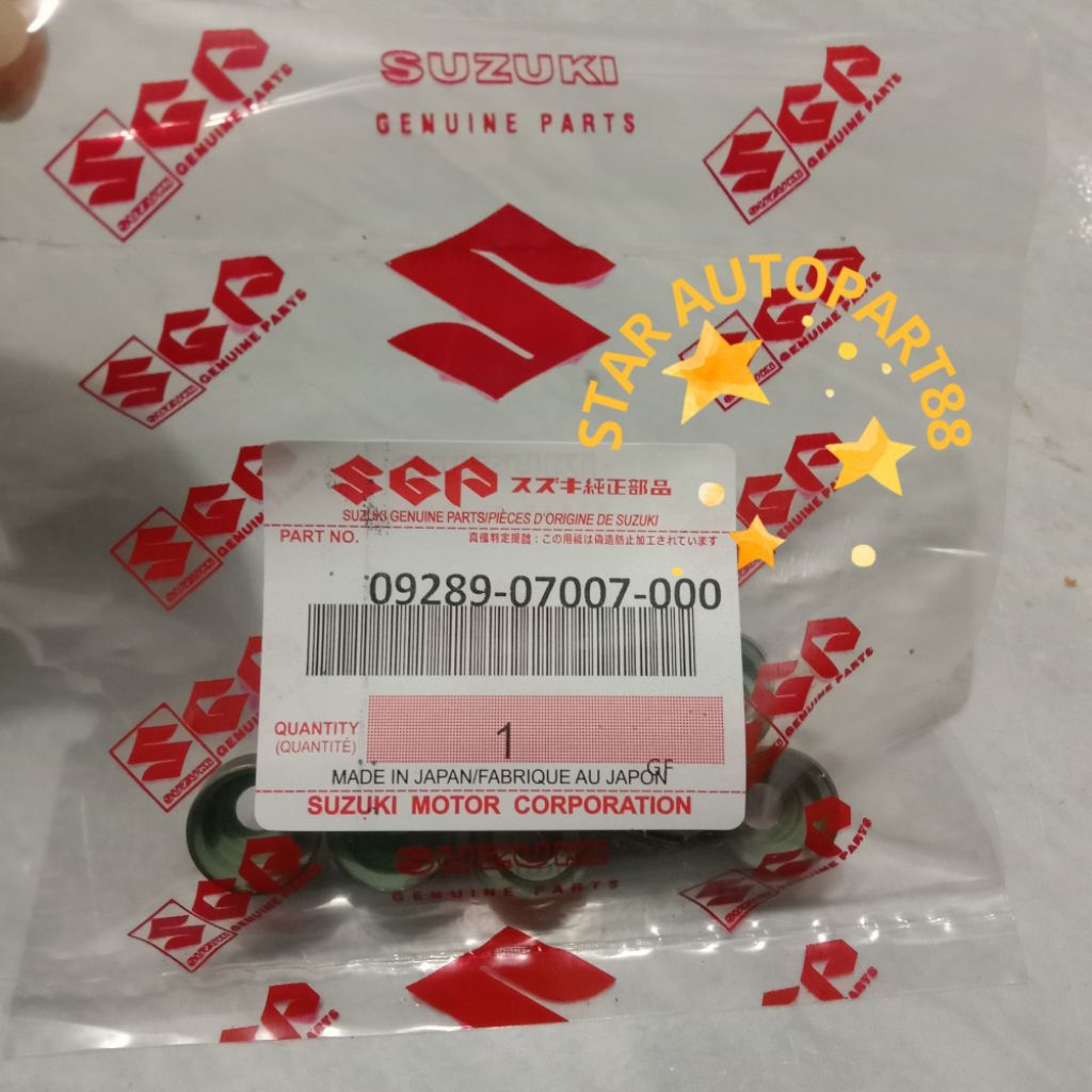 Sil Klep Seal Klep Seal Valve Suzuki Futura Karbu 1set 8pcs