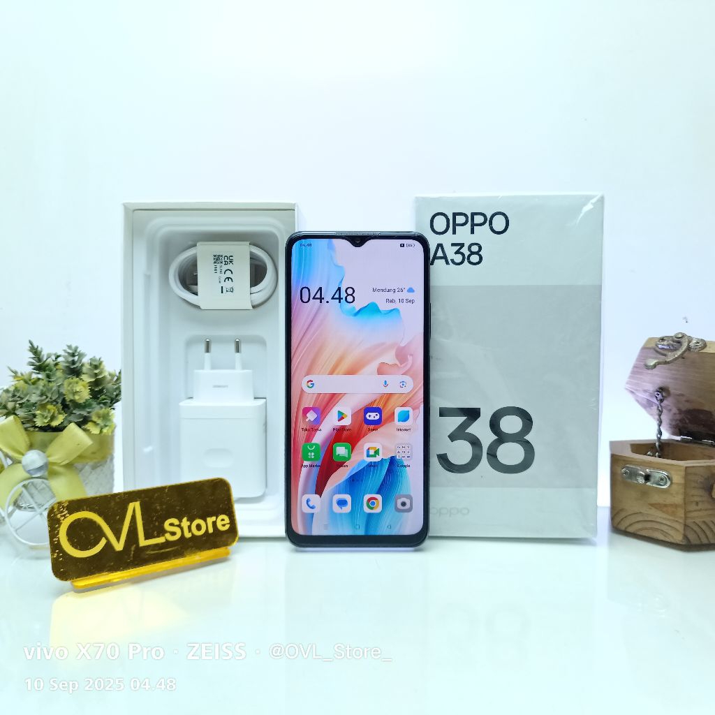 Oppo A38 RAM 4/128 GB HP Second Original Bergaransi