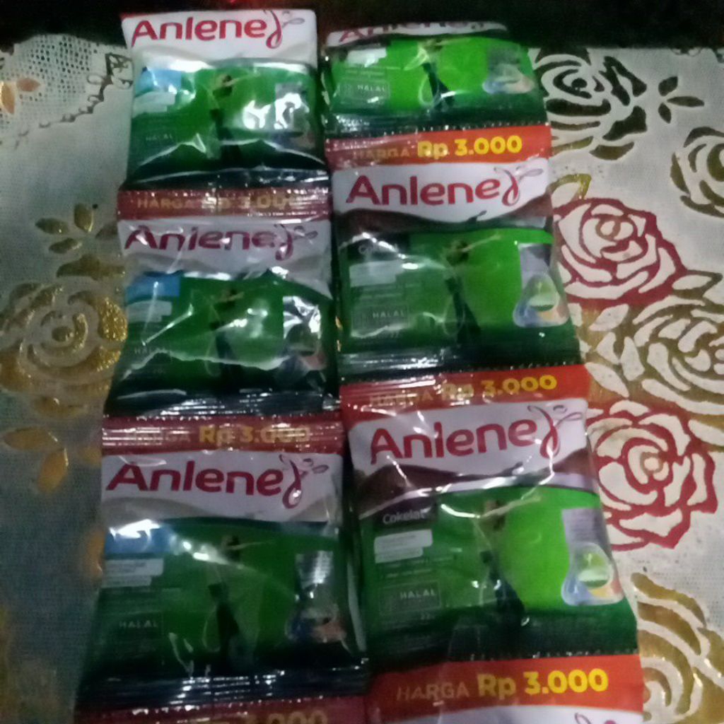 

Anlene sachet isi 10 sachet 25g per sachet