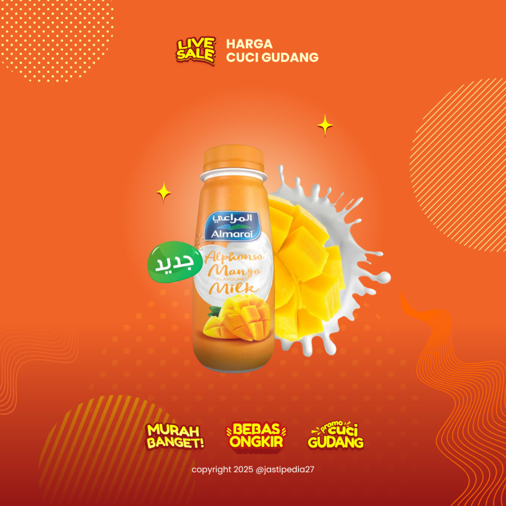 

Almarai Alphonso Mango Flavoured Milk 225ml