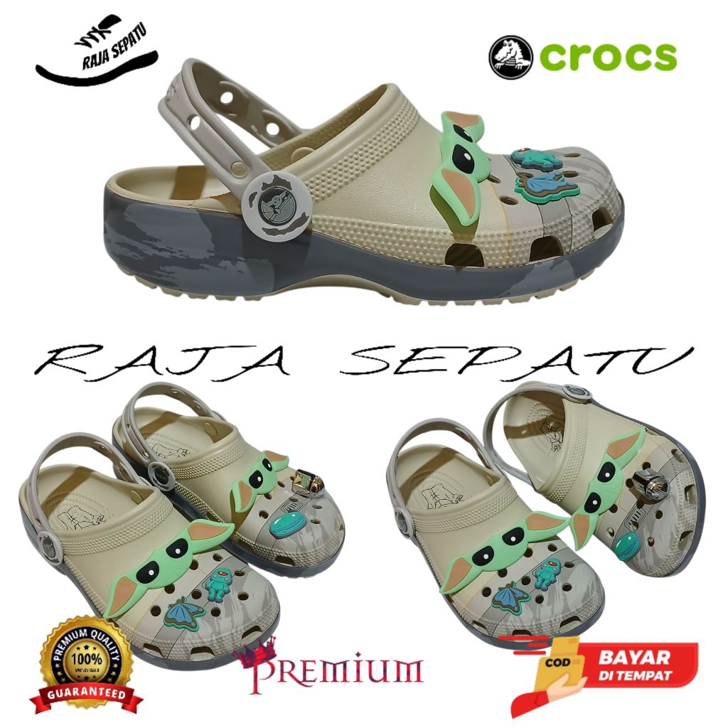 SANDAL CROCS STAR WARS GROGU/SANDAL STAR WARS/SANDAL GROGU/SANDAL CROCS/SANDAL CROCS UNISEX