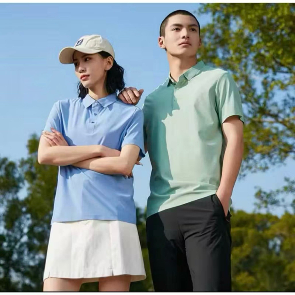 kaos kerah polo pria dry fit seamless original ice silk tanpa jahitan Kaos Kerah Pria olah raga runn