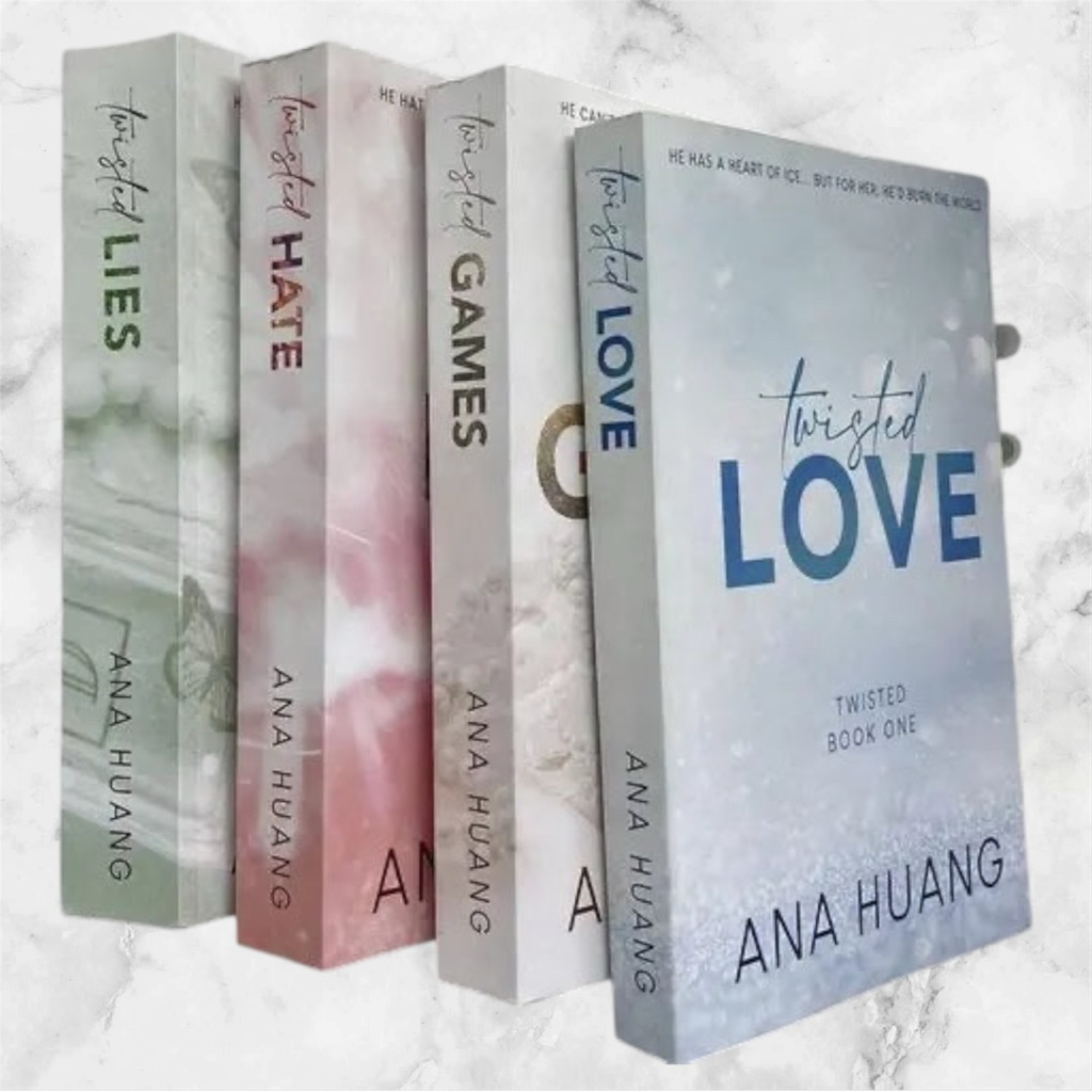 Buku Novel Bahasa Inggris Twisted Love Twisted Games Twisted Hate dan Twisted Lies