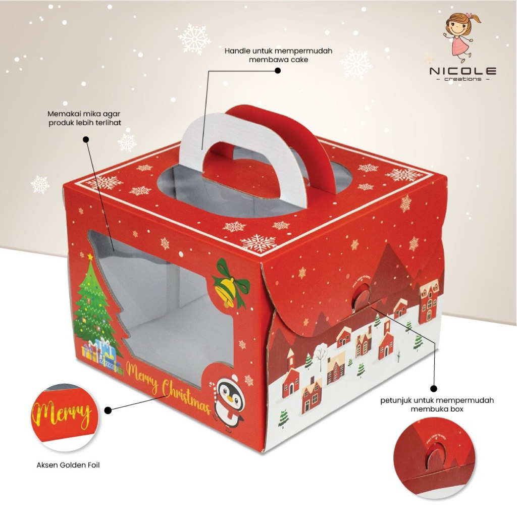 

BOX NATAL KOTAK KUE NATAL CHRISTMAST BOX HAMPERS NATAL