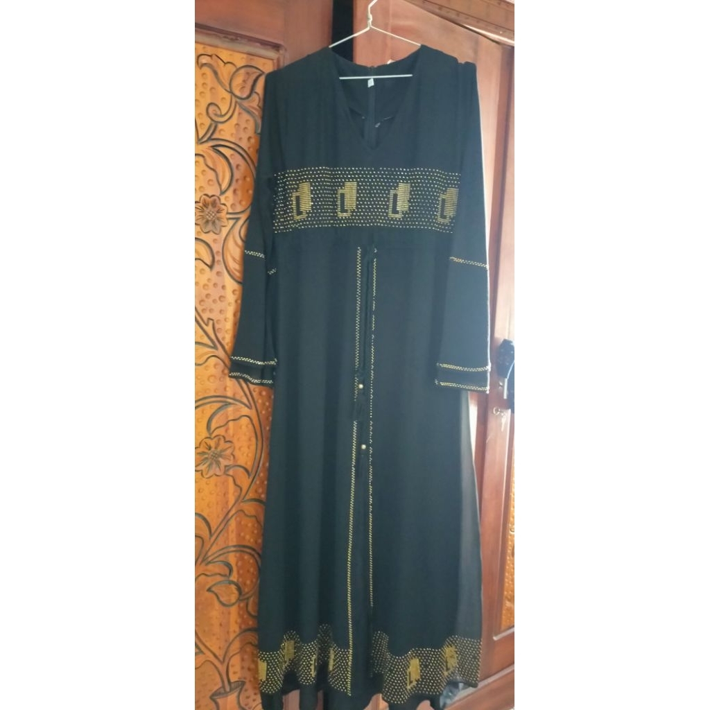 preloved abaya hitam