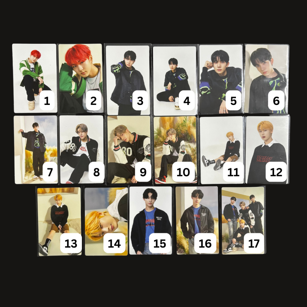 (READY STOCK) pc poca photocard enhypen enha tc trading card official mdo manifesto tour merch fate 